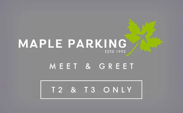 Maple Parking Meet & Greet T2 & T3 Only